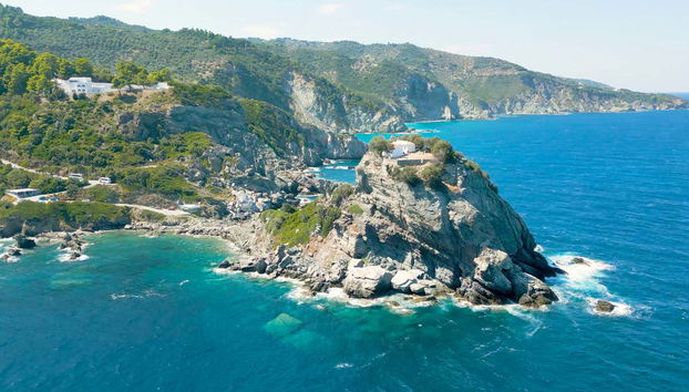 Paesaggi paradisiaci dell'isola