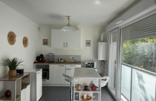 Studio Leman Ciel avec parking privé gratuit - Foto 9