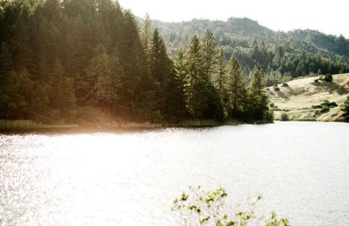 Cabin Camping Rental with Private Pond in Mendocino County, California - Foto 3