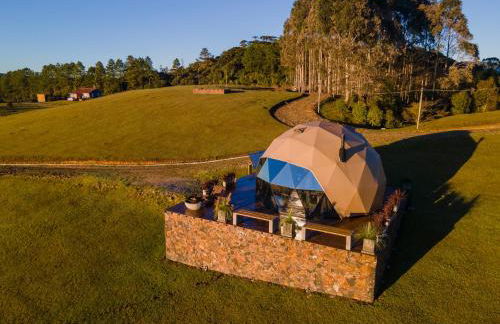Refúgio nas Nuvens, Domo Omega Luxuoso com Fogo de Chão e Hidro Panorâmica - Photo 22