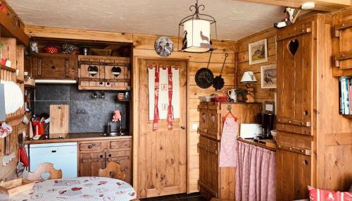 Résidence Les Charmettes - Chaleureux studio pour 3 personnes à Arc 1600, avec vue sur le Mont Blanc et proche des pistes et des commerces MAE-2151 - Foto 4