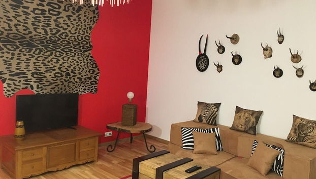 Coin salon dans le hall