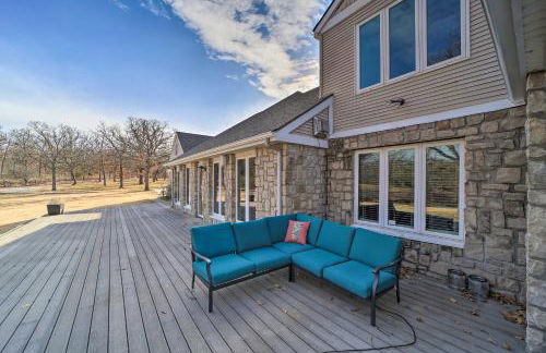 Grand Tulsa Getaway with Private Pond, Dock and Deck - Foto 37