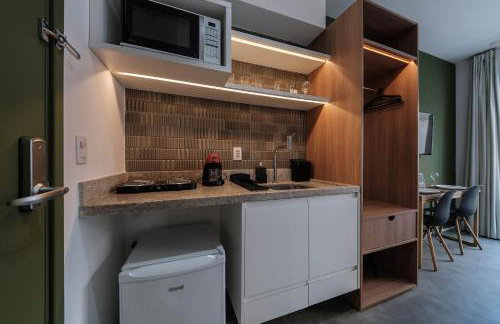 LZ414 - Conforto na Luz: Apto Moderno com Piscina - Foto 9