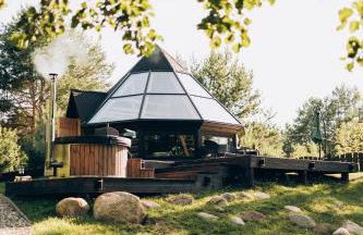 Osada Poli - Domek Panoramiczny nad Narwią z Prywatną Balią i Hydromasażem - Foto 2