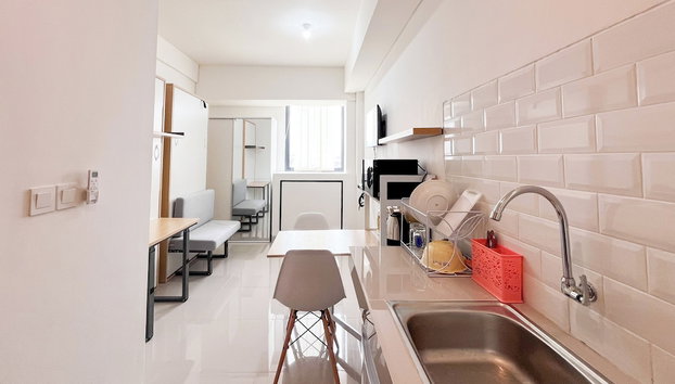 Relaxing Studio (No Kitchen) Bandaraya - Tallasa City Makassar Apartment - Foto 3, Habitación