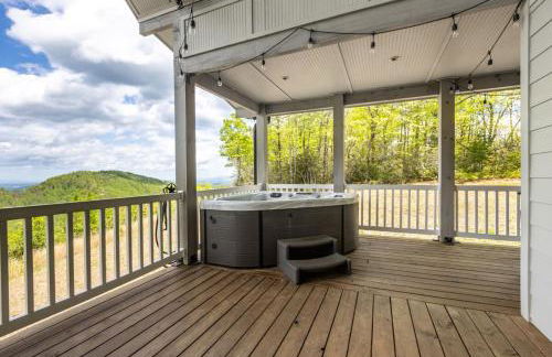 Mountain Top Escape w Hot Tub, Fireplace and Views - Foto 9