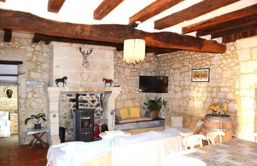 Gite la Poitevinière, jardin, barbecue, proche Saumur, 7 couchages - Foto 3