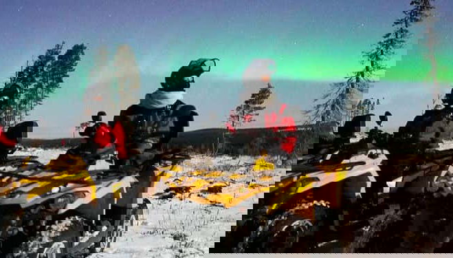 Rovaniemi Northern Lights Quad Tour