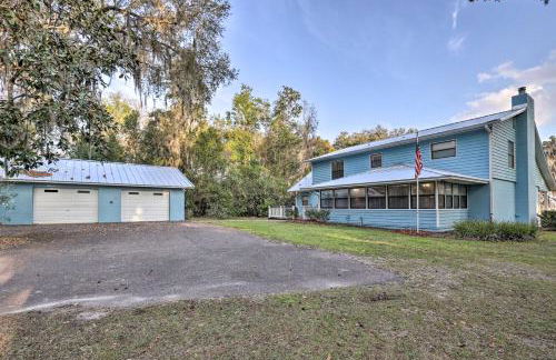 20 Mi to UF Campus Santa Fe Lake Escape with Dock! - Foto 36