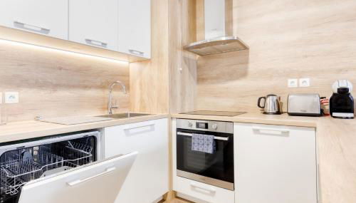 Family Apartment near Disneyland Paris - Foto 5, stove, dishwasher, toaster