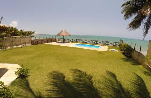 Casa à Beira Mar, piscina e 4 suítes na praia de Ipioca-Maceió-AL - Vila Ipioca - Foto 22
