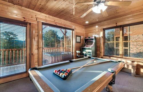 Epic Mountain Views, Hot Tub, Game Room, Sleeps 10 - Foto 46