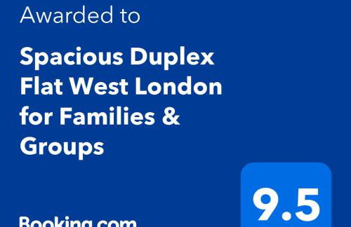 Spacious Duplex Flat West London for Families & Groups - Foto 11