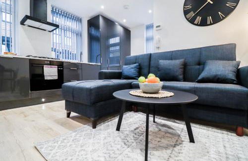 The Rye Retreat - 1BR Modern Design with Smart TV & Secure Underground Parking in Central High Wycombe HP13, Sleeps 3 - Foto 48