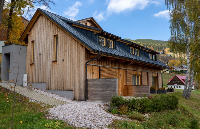 Ski-In Ski-Out Mountain Duplex Portášky2 - Foto 31