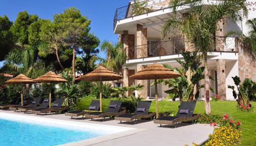 Aquamarina Pavoncella Blu & SPA - Foto 5, Garden, sunbed, Garden view