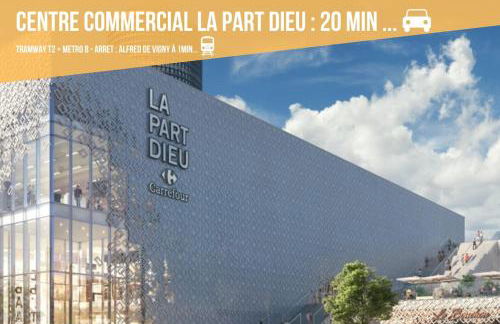 Retro-chic elegance with terrace near tramway - Foto 29