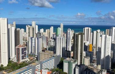 BEACH CLASS RECIFE BOA VIAGEM FLAT ANDAR ALTO - Foto 34