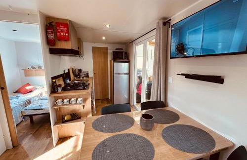 Les Charmettes Mobilhome 2 ch Climatisé - Terrasse Totalement Abritée - Locsweethome - Foto 5