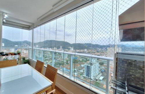 Aluguel de Apartamento em Santos com 2 Quartos e Churrasqueira na Varanda - Foto 14