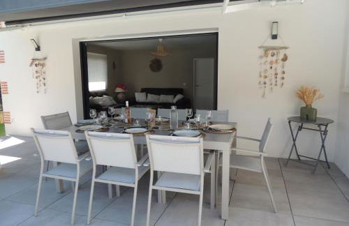 VILLA ALAÏA neuve avec piscine, pétanque proche plage et golf - Foto 33