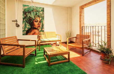 Penthouse Duplex in a 4 floors spanish house -8 min to center by Metro - Foto 9