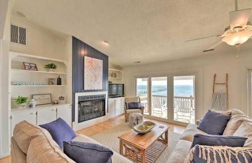 Waterfront Harkers Island Home Sunset View and Dock - Foto 4