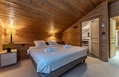 Appartement 8 personnes dans chalet privé, piscine, ski in - Foto 9