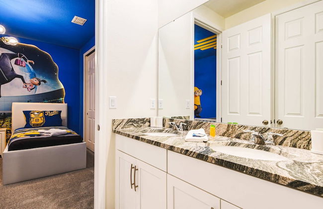 Villa Pool Spa Near Disney 9br 1571 - Foto 18