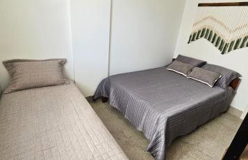 Frente ao Mar Guarapari Enseada Azul - Área Garden Churrasqueira Privativa, Ar condicionado e 02 vagas de garagem - Foto 16