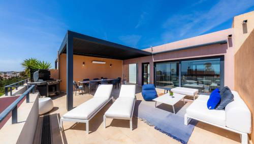 Tolles, neu möbliertes Penhouse mit großem Pool - Foto 3, sunbed