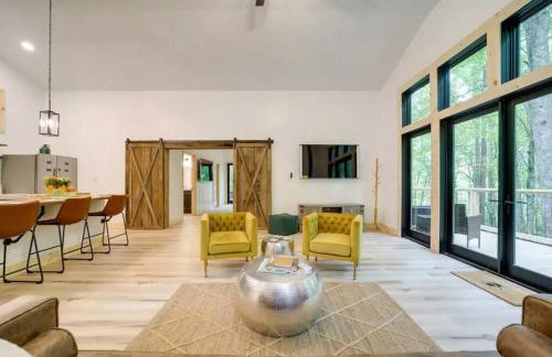 Hot Springs: 2 Cabins Waterfall & Mountain Views - Foto 18