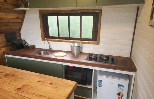 Cabana do lago no Sitio Paraiso Joao de Barro - Foto 9