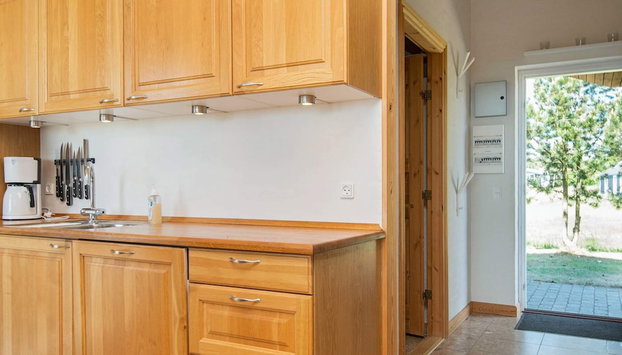 6 Person Holiday Home in Ebeltoft - Foto 3, Cocina privada