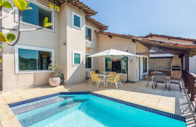 Bz73 Geribá! Casa c/ piscina privativa 5 Suítes! - Foto 1