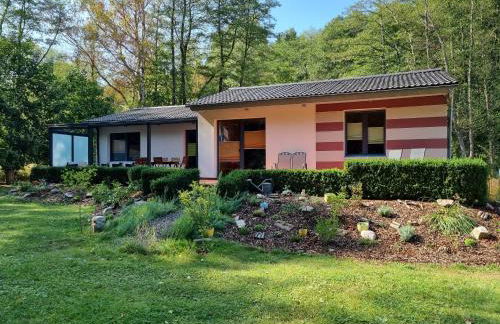 Ferienhaus Rehblick - direkt in der Natur, mit Lesezimmer und zwei Terrassen - Foto 41