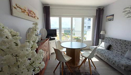 Appartement rénové avec terrasse VUE SUR MER à TREGASTEL - Ref 481 - Foto 4
