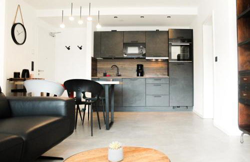 Marvel-Apartment - für Freunde & Familien, stadtnah, Parkplatz, E-Ladestation, Gitterbox für Fahrräder, Fitnessstudio, digitale Gästemappe mit Restaurant- und Unternehmenstipps - Foto 14