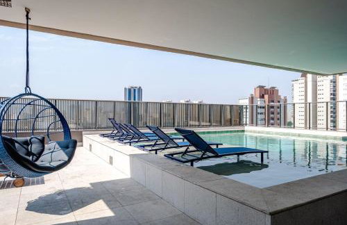 Studio Moderno com Piscina a 5 min a pé do Nubank Parque-901 - Foto 49