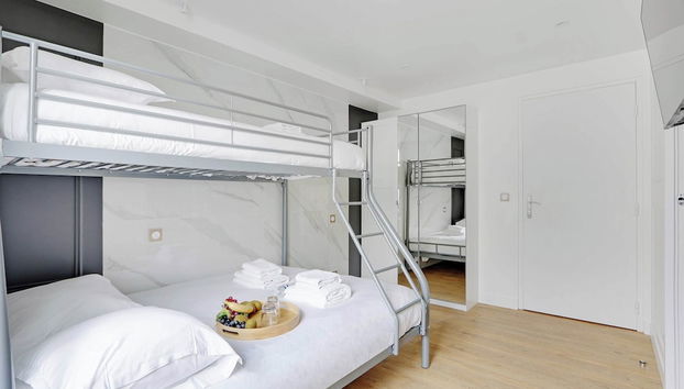 Charming Studio - 3P - Republique - Foto 4, Habitación