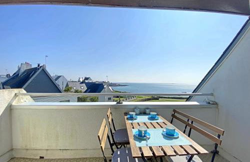 REF 434 Ploemeur Lomener appartement duplex type 4 vue mer - Foto 8