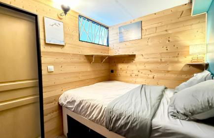 La Perdrix Blanche Appartement moderne Ski aux pieds - Vue panoramique et chambre séparée - 4 pers - Arcs 2000 - Foto 10