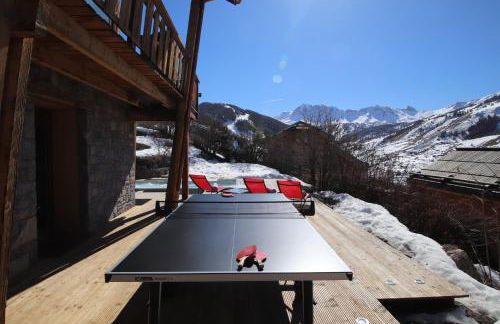 Chalet le Chantelevent for 24 Guests - Slope Views, Pool & Jacuzzi - Foto 18