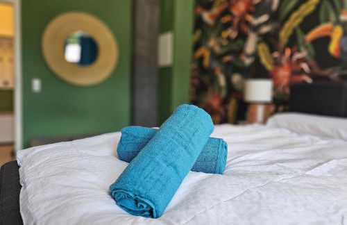 StayINN Lindenau - moderne Stye Apartments, Einzelbetten, TV Wifi, Doppelbett - Photo 10