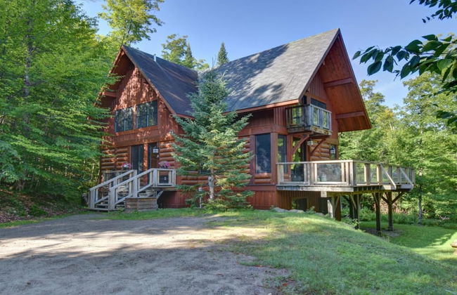 Spacious log Cottage Resort Access Citq 242255 - Foto 1