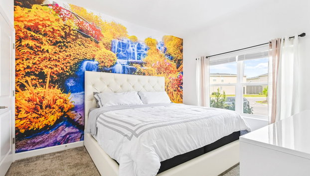 4BR Tropical Storey Lake Townhome Private Pool - Foto 2, Habitación