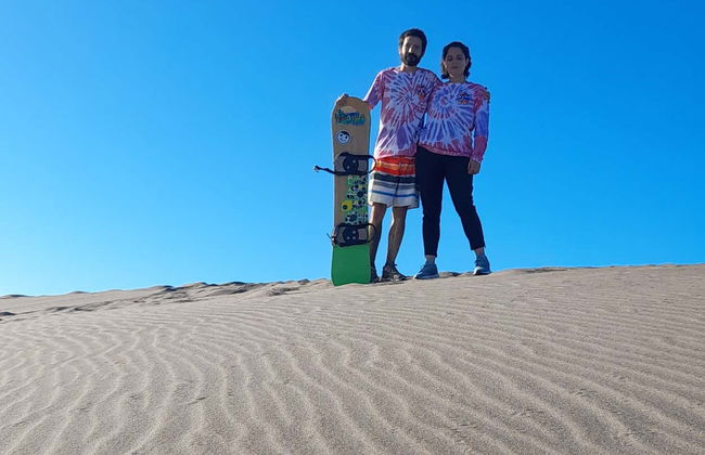 Sandboarding sur la plage d'El Mogote - Photo 3