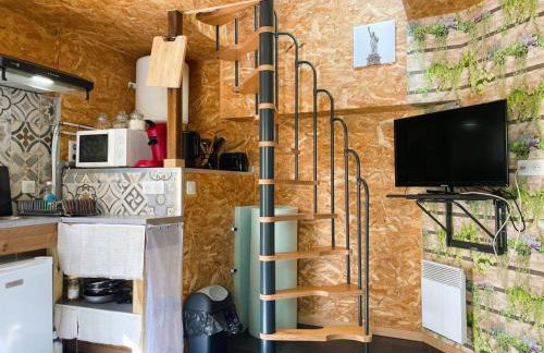 Mini-maison près de Paris avec cour privée - Foto 6