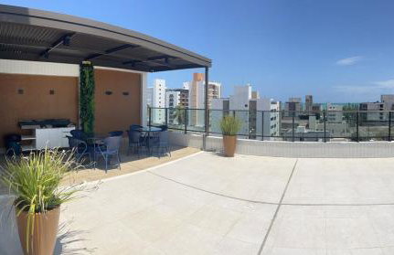 Lindo Flat a 200 metros do mar! - Foto 4